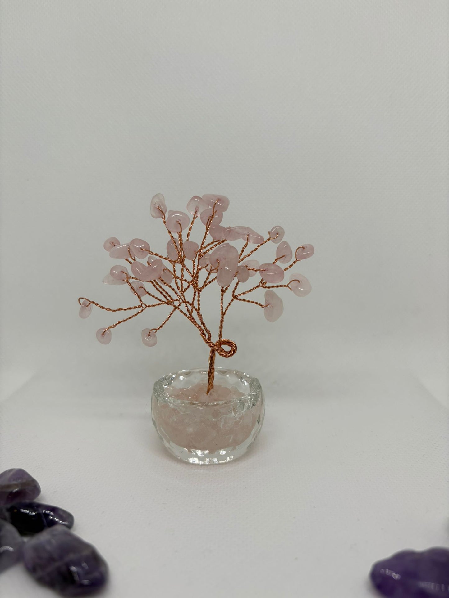 Rose Quartz Love Mini Tree