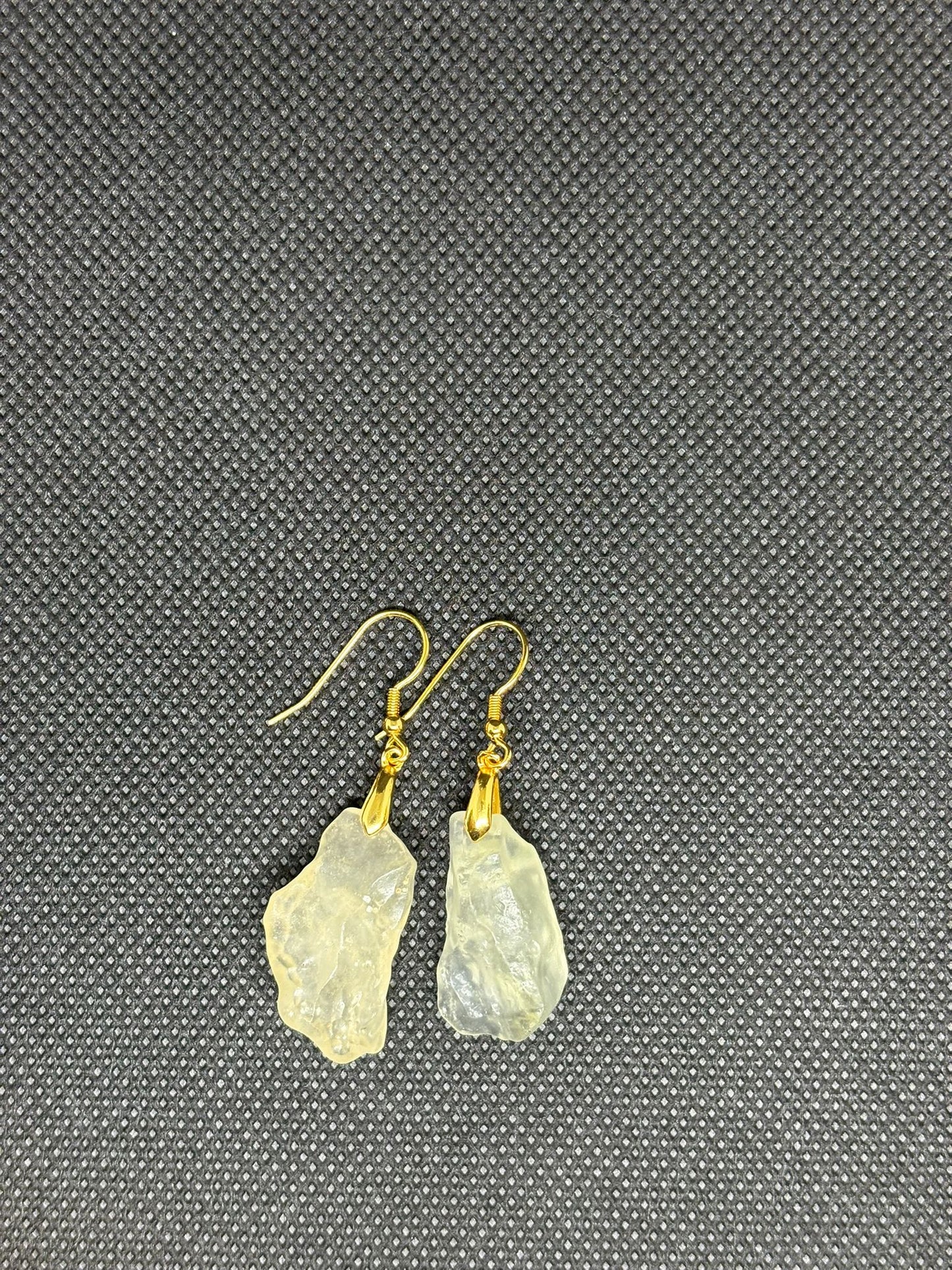 Libyan Desert Glass Tiktite Earrings