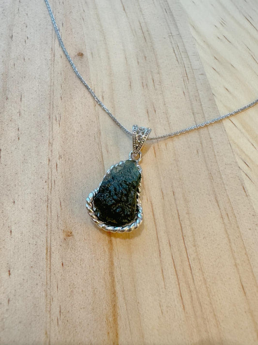 Moldavite Power Necklace