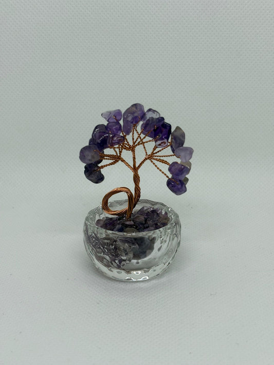 Amethyst Peaceful Mini Tree