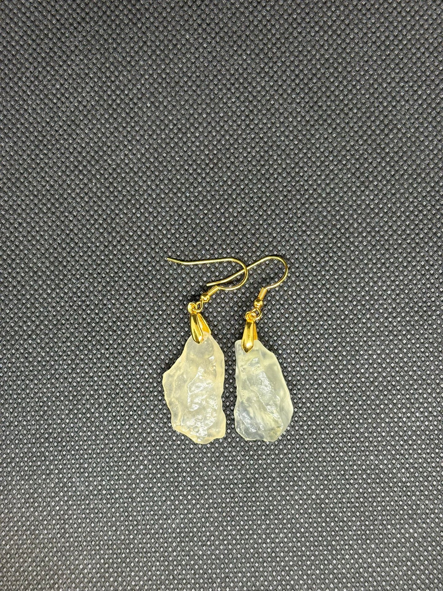 Libyan Desert Glass Tiktite Earrings