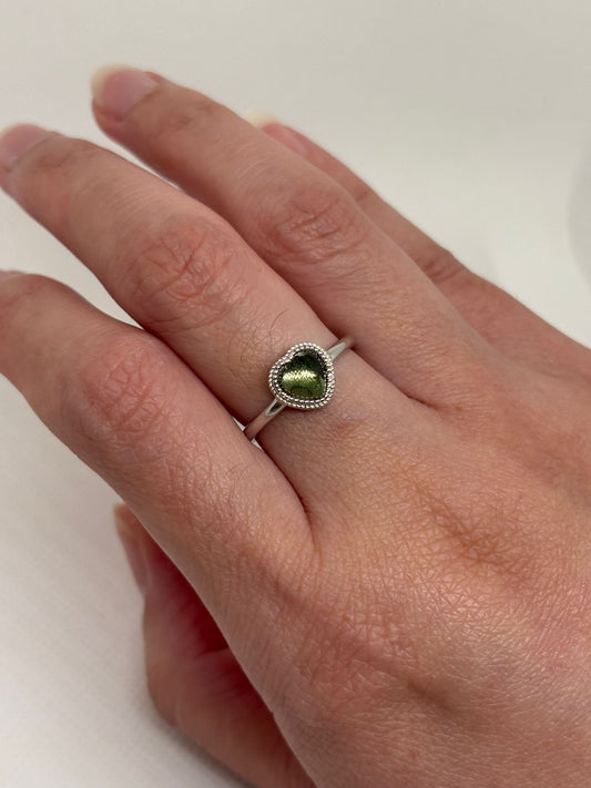 Moldavite Power Ring