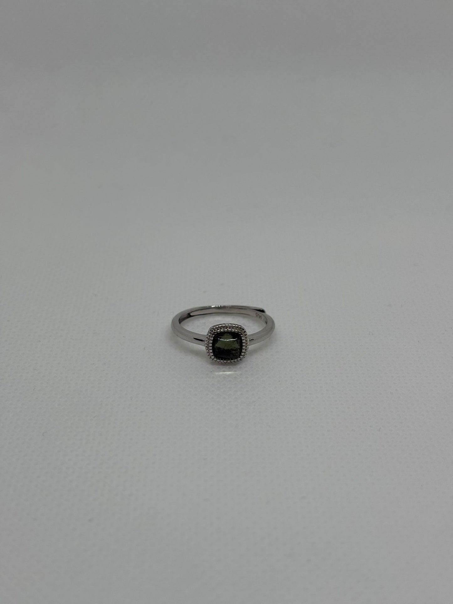 Moldavite Power Ring