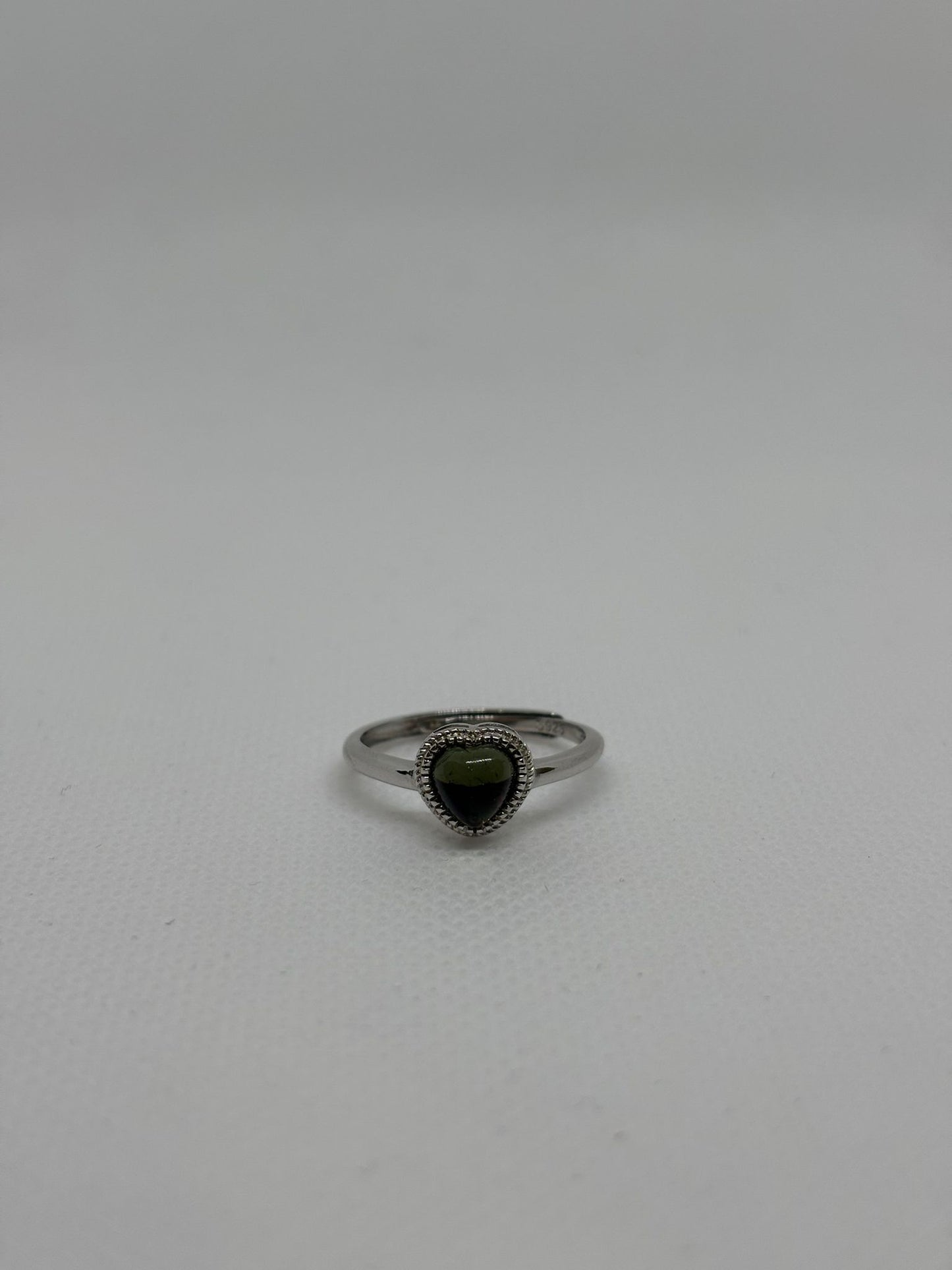 Moldavite Power Ring