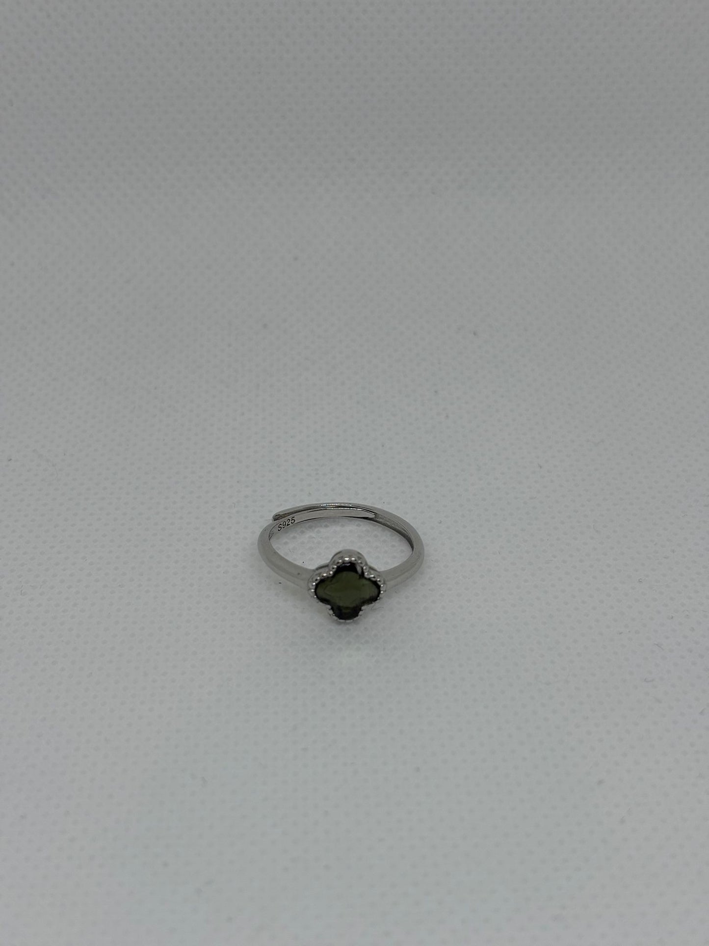 Moldavite Power Ring
