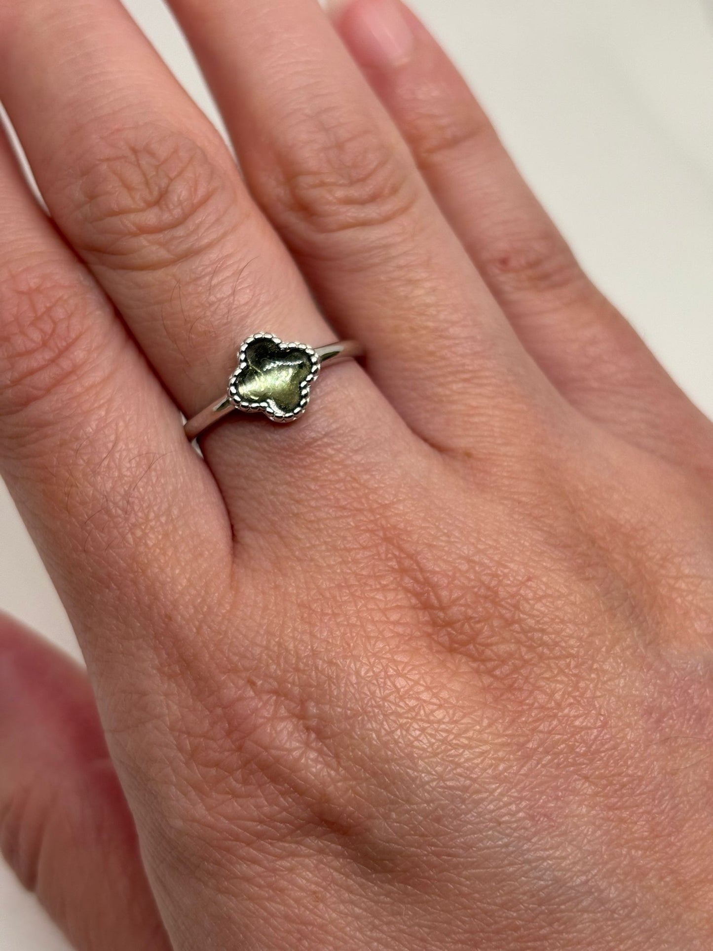 Moldavite Power Ring