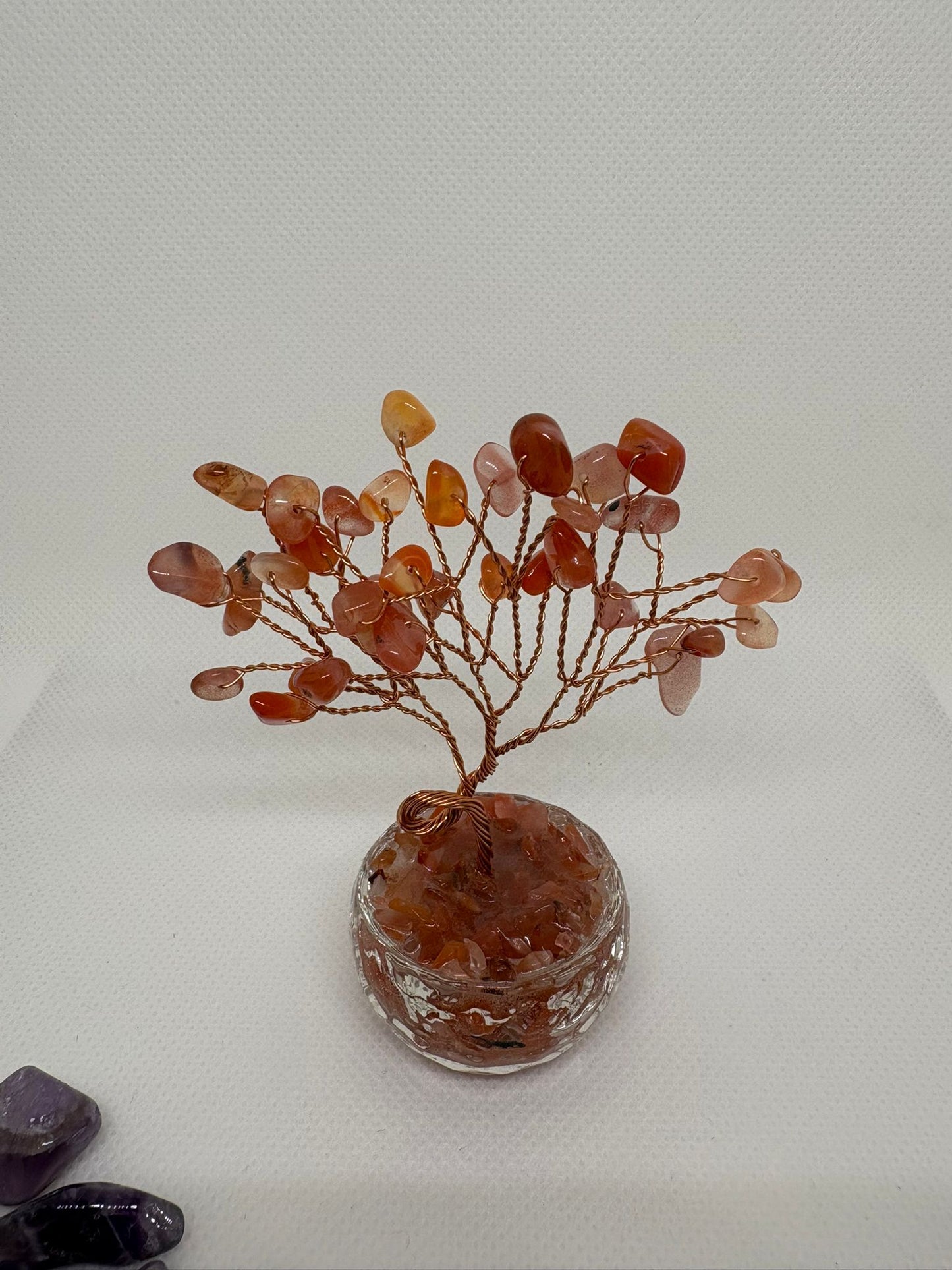 Red Agate Healing Mini Tree
