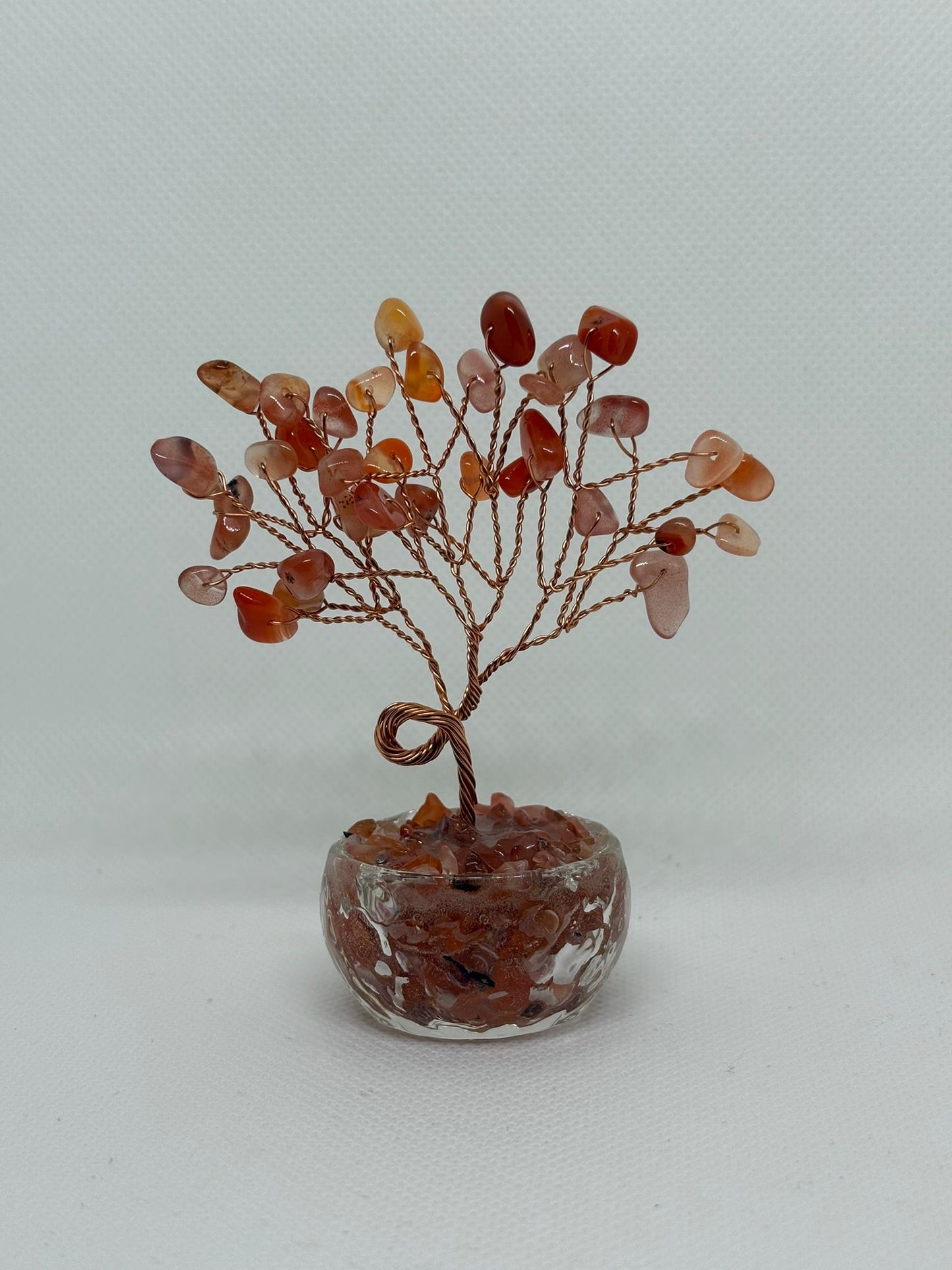 Red Agate Healing Mini Tree