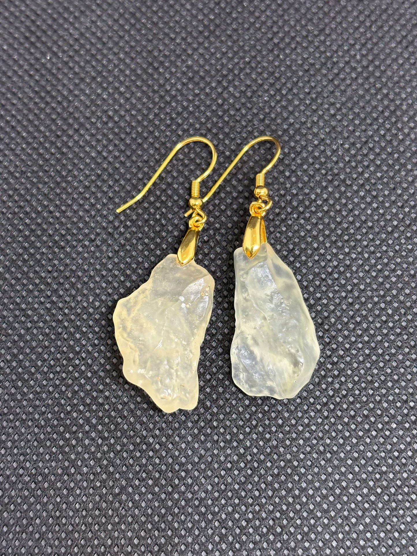 Libyan Desert Glass Tiktite Earrings